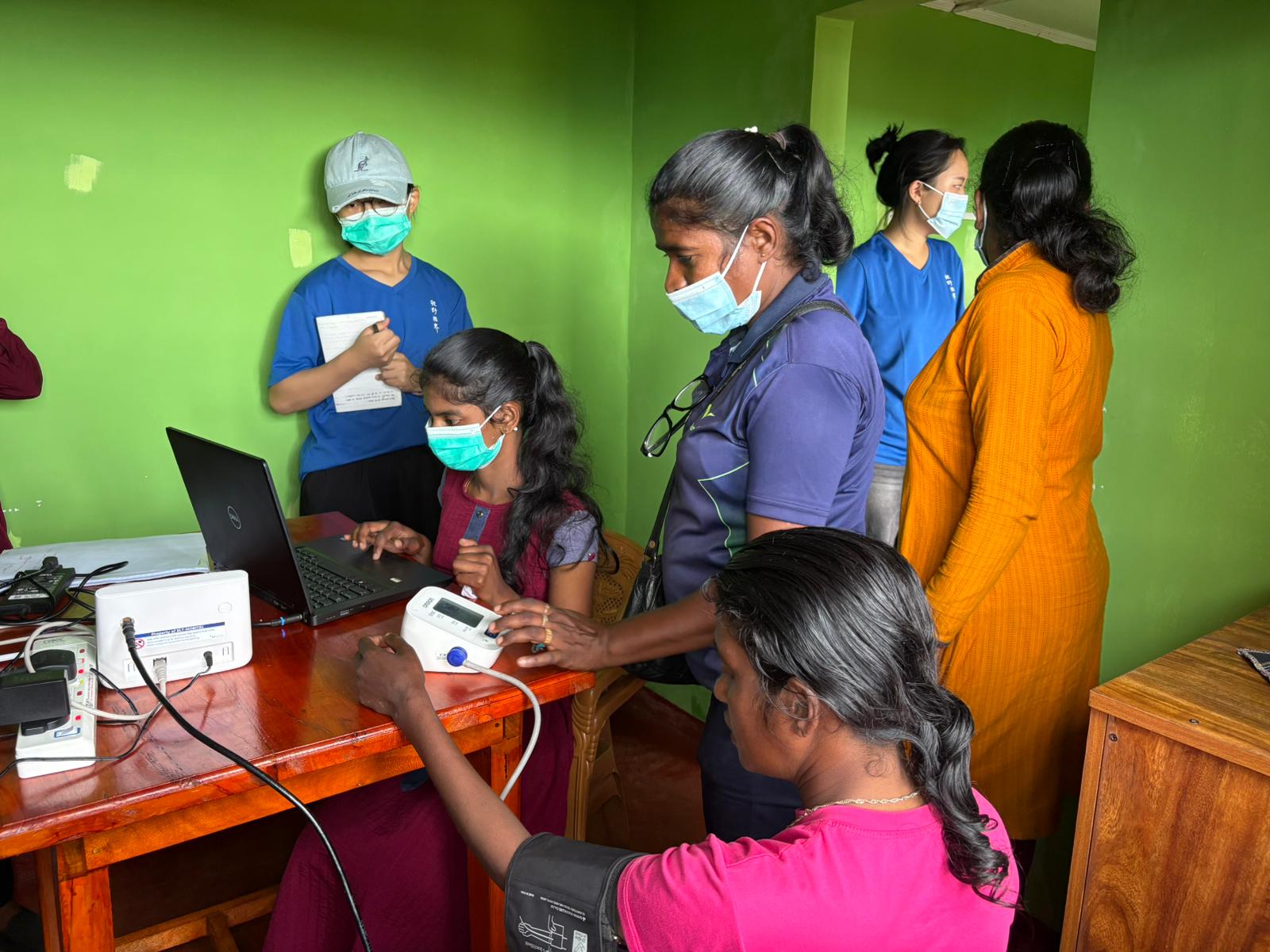 The telemedicine system digitizes the medical records of local patients, enabling doctors to review them remotely and attend to the patients via video calls.